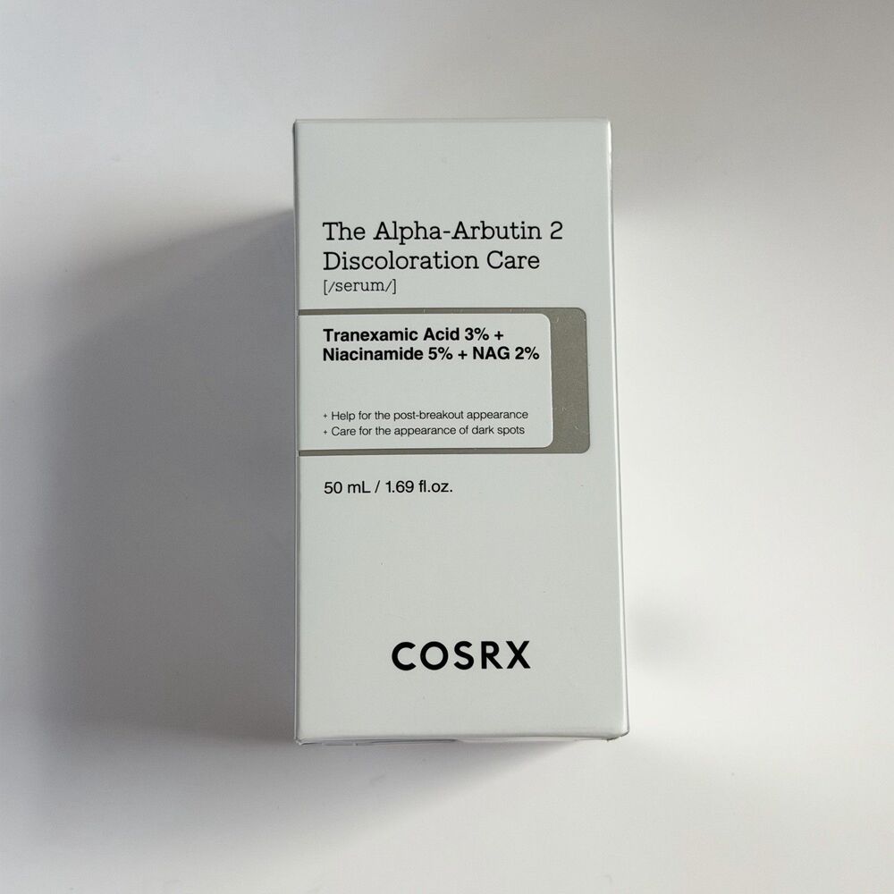 COSRX The Alpha-Arbutin 2 Discoloration Care Serum 50mL EXP: 09-2027 New in Box